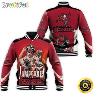 Tampa Bay Buccaneers NFL Style Baseball Jacket For Fans