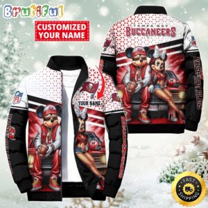 Tampa Bay Buccaneers NFL Style Puffer Jacket For Fans