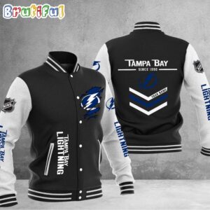 Tampa Bay Lightning NHL Style Baseball Jacket For Fans