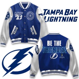 Tampa Bay Lightning NHL Style Baseball Jacket For Fans