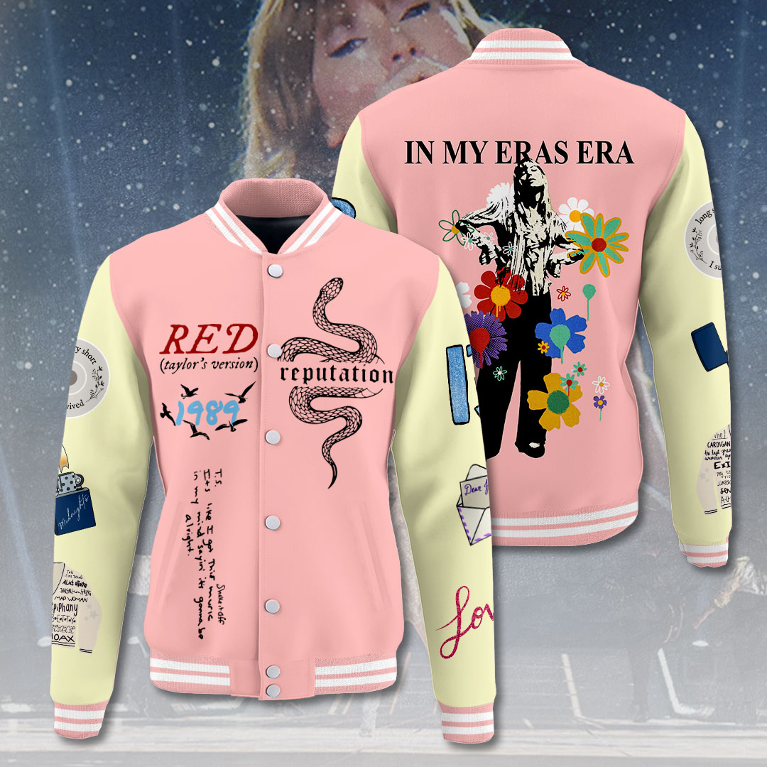 Taylor Swift Music Style Baseball Jacket For Fans