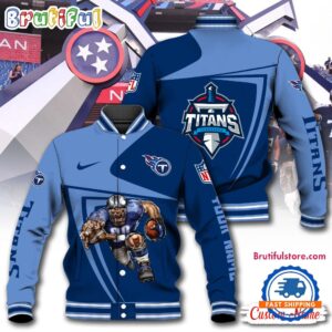 Tennessee Titans NFL Style Baseball Jacket For Fans
