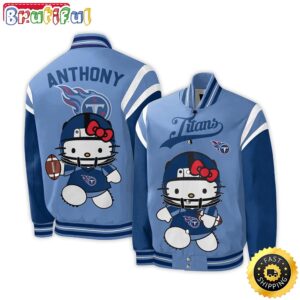 Tennessee Titans NFL Style Baseball Jacket For Fans