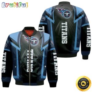 Tennessee Titans NFL Style Bomber Jacket For Fans