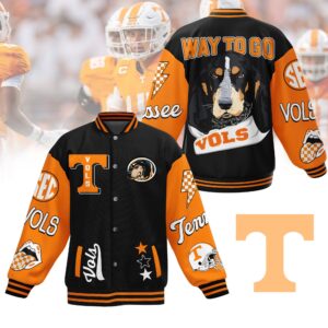 Tennessee Volunteers NCAA Style Baseball Jacket For Fans