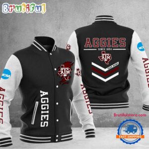 Texas A&M Aggies NCAA Style Baseball Jacket For Fans