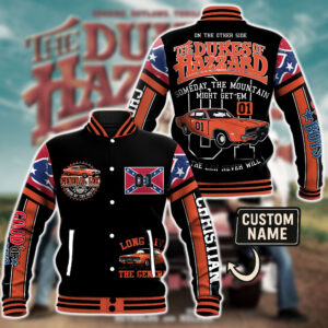 The Dukes Of Hazzard TV Series Style Baseball Jacket For Fans