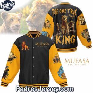 The Lion King Cartoon Style Baseball Jacket For Fans