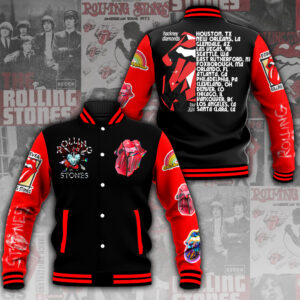 The Rolling Stones Music Style Baseball Jacket For Fans
