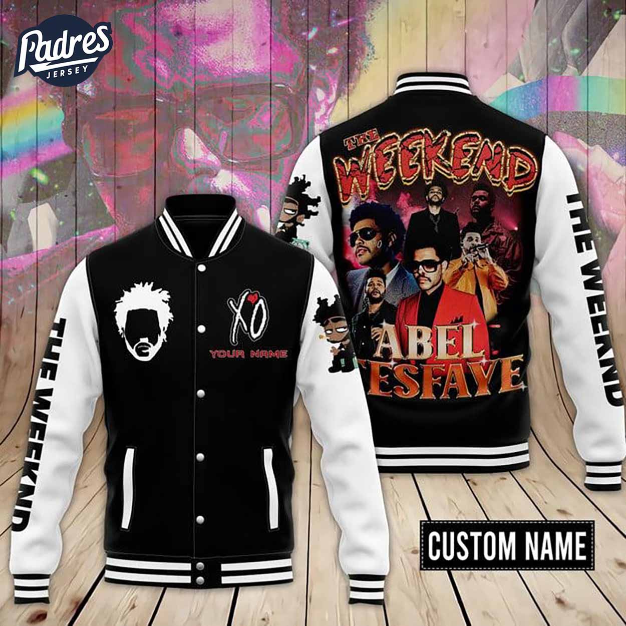 The Weeknd Music Style Baseball Jacket For Fans