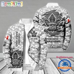 Toronto Maple Leafs NHL Style Puffer Jacket For Fans