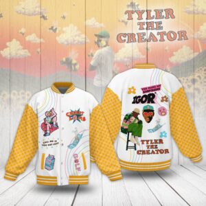 Tyler, the Creator Music Style Baseball Jacket For Fans