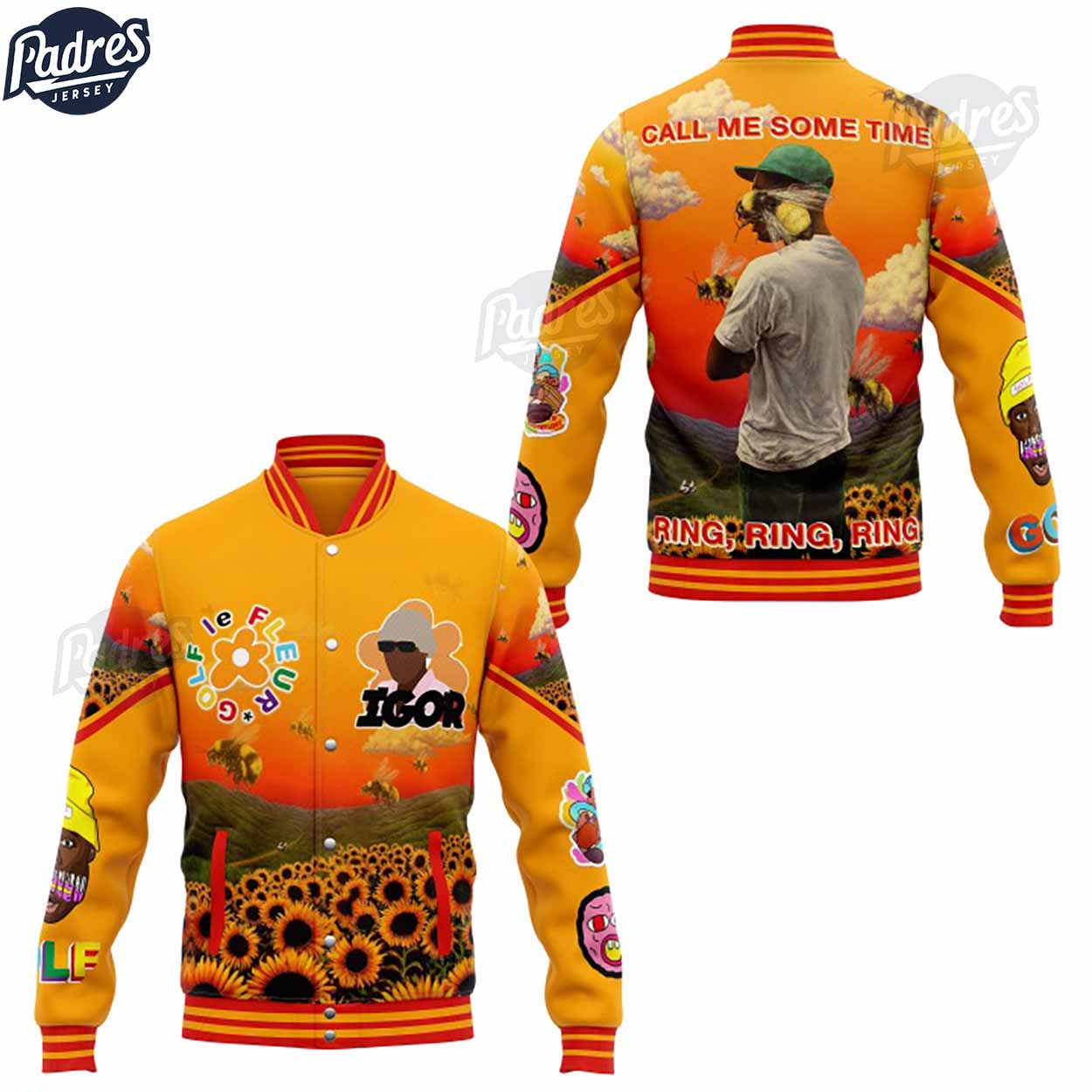Tyler, the Creator Music Style Baseball Jacket For Fans