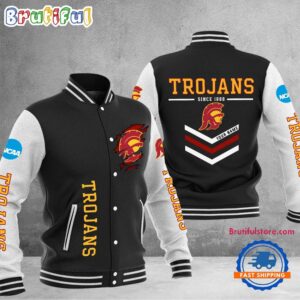 USC Trojans NCAA Style Baseball Jacket For Fans
