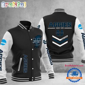 Utah State Aggies NCAA Style Baseball Jacket For Fans