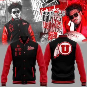 Utah Utes NCAA Style Baseball Jacket For Fans