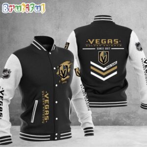 Vegas Golden Knights NHL Style Baseball Jacket For Fans