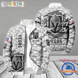 Vegas Golden Knights NHL Style Puffer Jacket For Fans