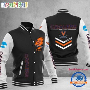 Virginia Cavaliers NCAA Style Baseball Jacket For Fans