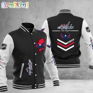 Washington Capitals NHL Style Baseball Jacket For Fans