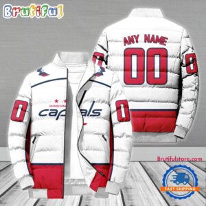 Washington Capitals NHL Style Puffer Jacket For Fans