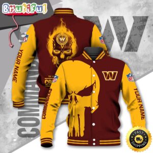 Washington Commanders NFL Style Baseball Jacket For Fans