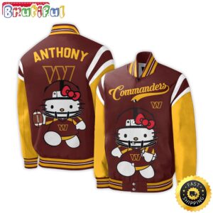 Washington Commanders NFL Style Baseball Jacket For Fans