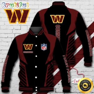 Washington Commanders NFL Style Baseball Jacket For Fans