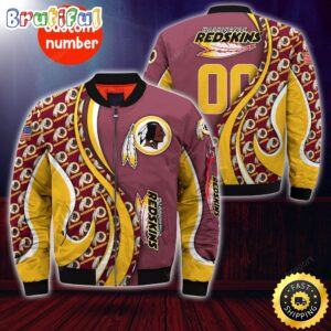 Washington Commanders NFL Style Bomber Jacket For Fans
