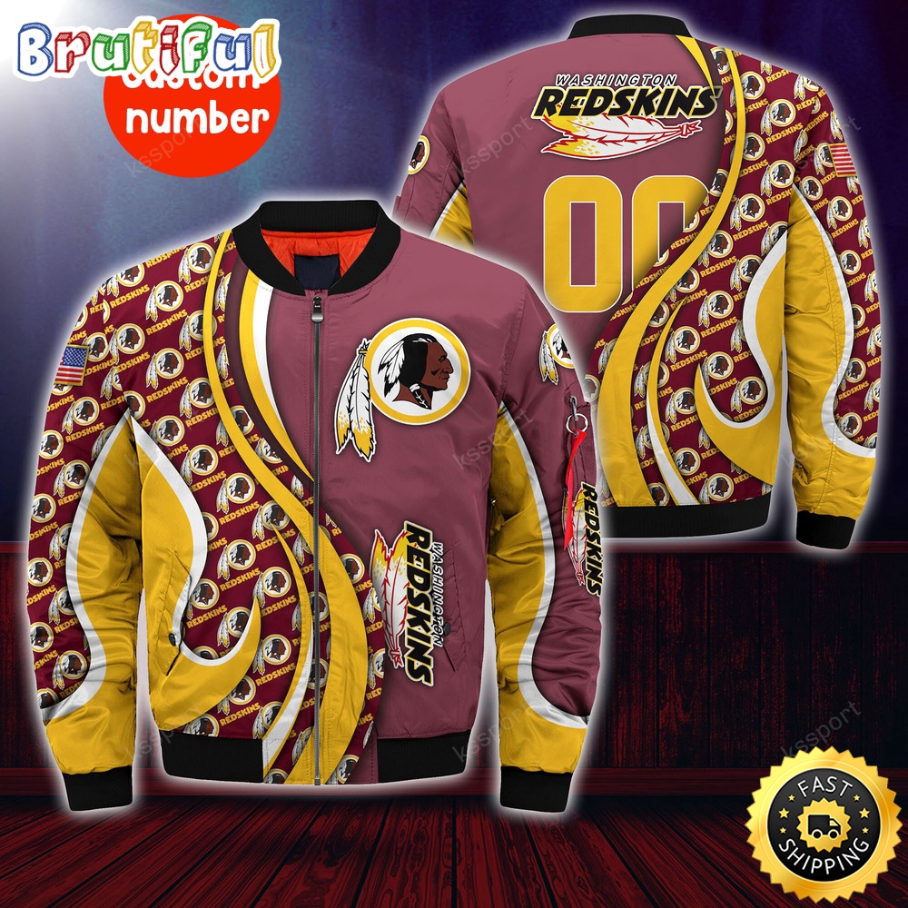 Washington Commanders NFL Style Bomber Jacket For Fans
