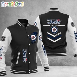 Winnipeg Jets NHL Style Baseball Jacket For Fans