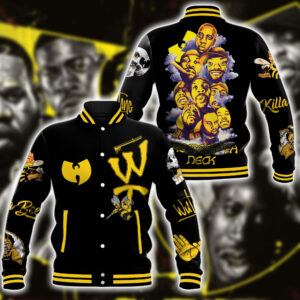 Wu-Tang Clan Music Style Baseball Jacket For Fans