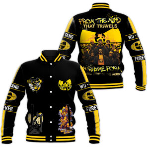 Wu-Tang Music Style Baseball Jacket For Fans