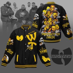 Wu-Tang Music Style Baseball Jacket For Fans