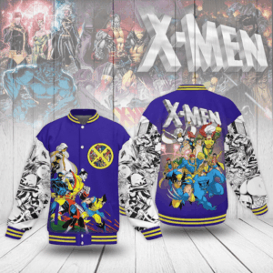 X-Men Movies Style Baseball Jacket For Fans