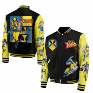 X-Men Movies Style Baseball Jacket For Fans