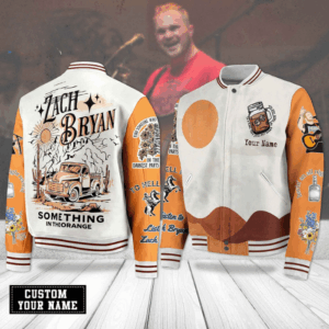 Zach Bryan Music Style Baseball Jacket For Fans