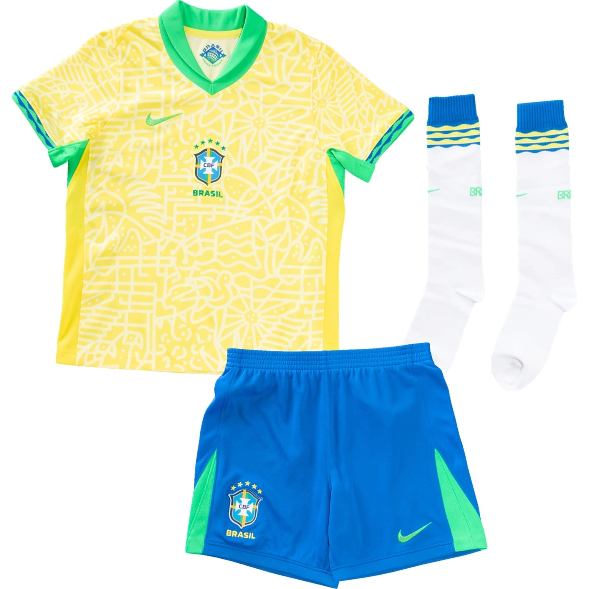 24/25 Kids Brazil Home