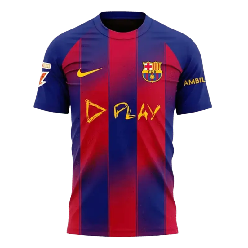 25/26 Barcelona Home Ed Sheeran Jersey